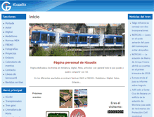 Tablet Screenshot of iguadix.es